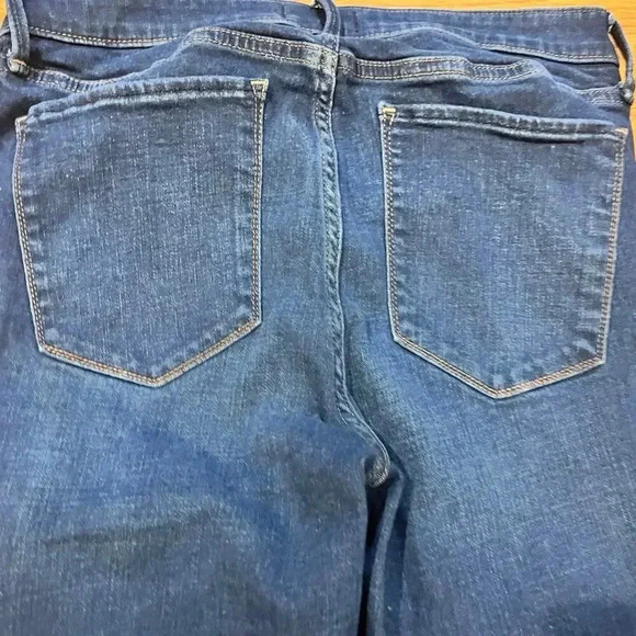 Abercrombie & Fitch Simone High Rise Ankle Jeans Women’s Size 31/12 Side Stripes - Picture 7 of 11